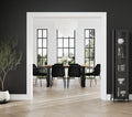 Carlo Black Dining Chair with Arms