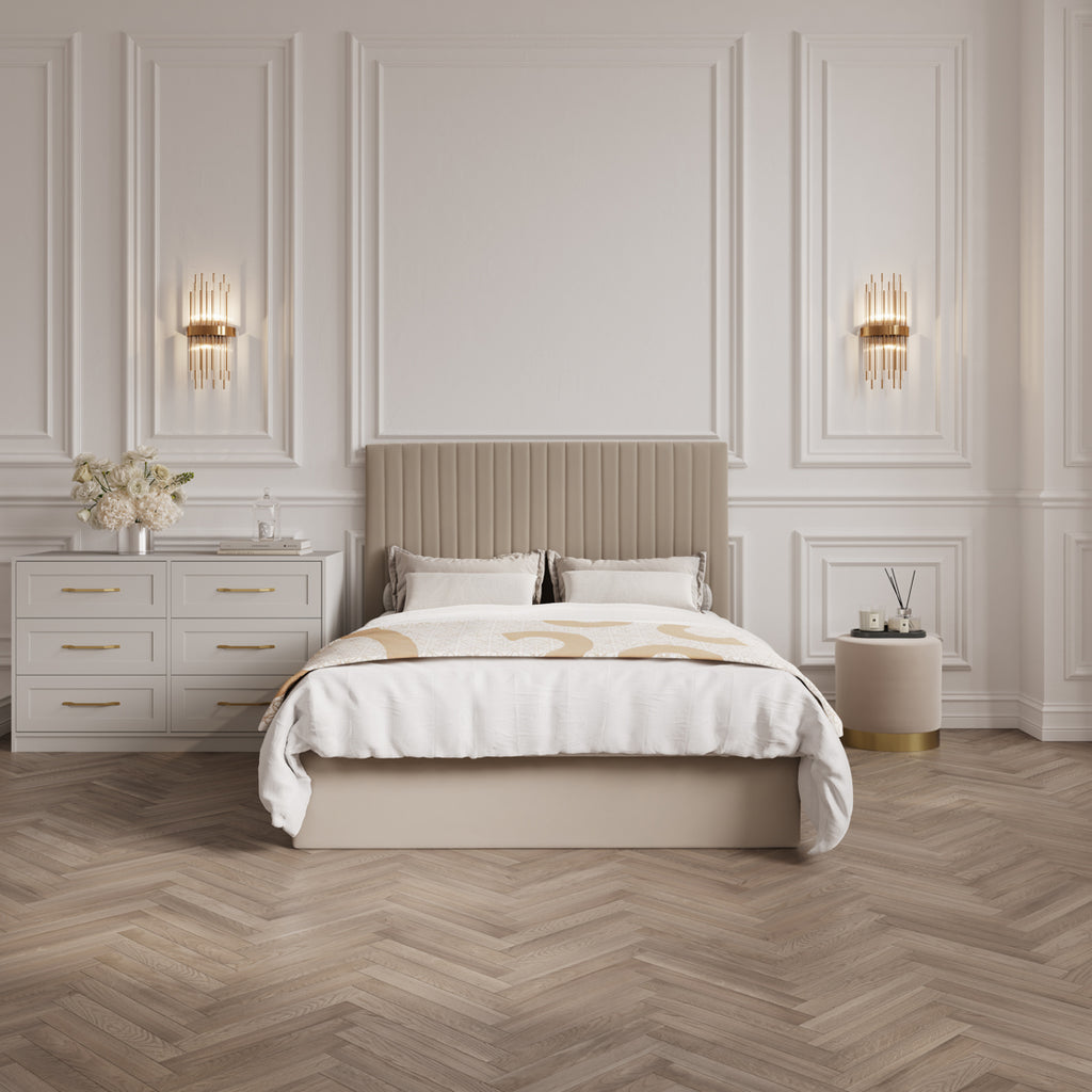 Berlin Beige King Bed