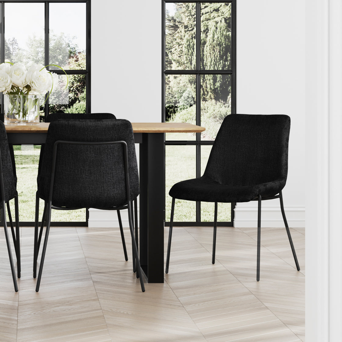 Carlo Black Dining Chair