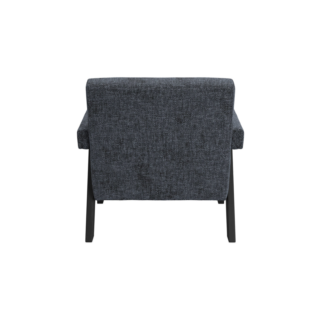 Abel Coal and Black Chair