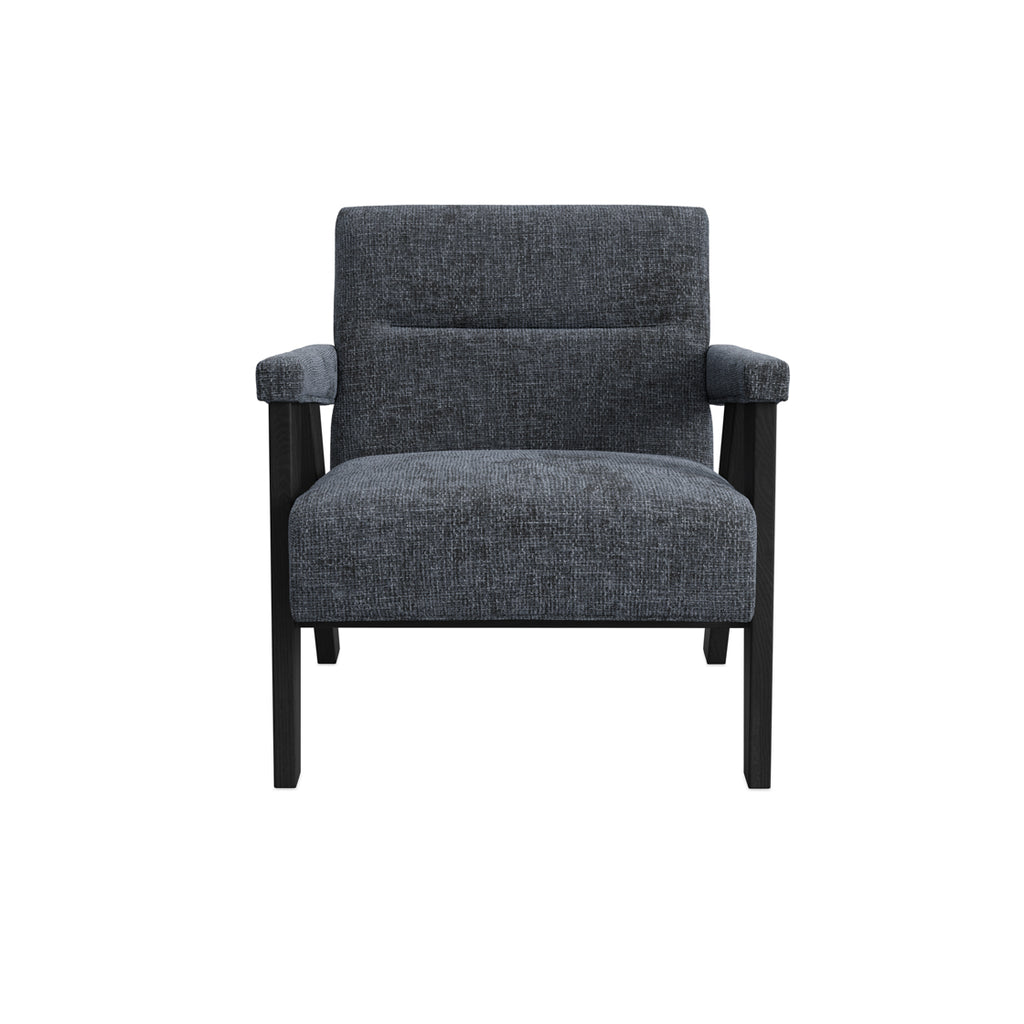 Abel Coal and Black Chair