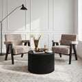 Abel Tuscan and Black Chair