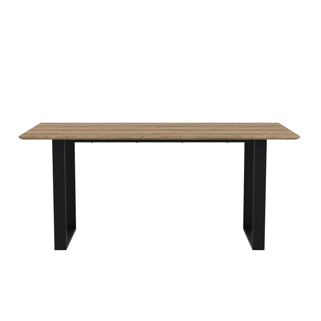 Antibes Black Dining Table 4 Carlo Black Chairs with Arms