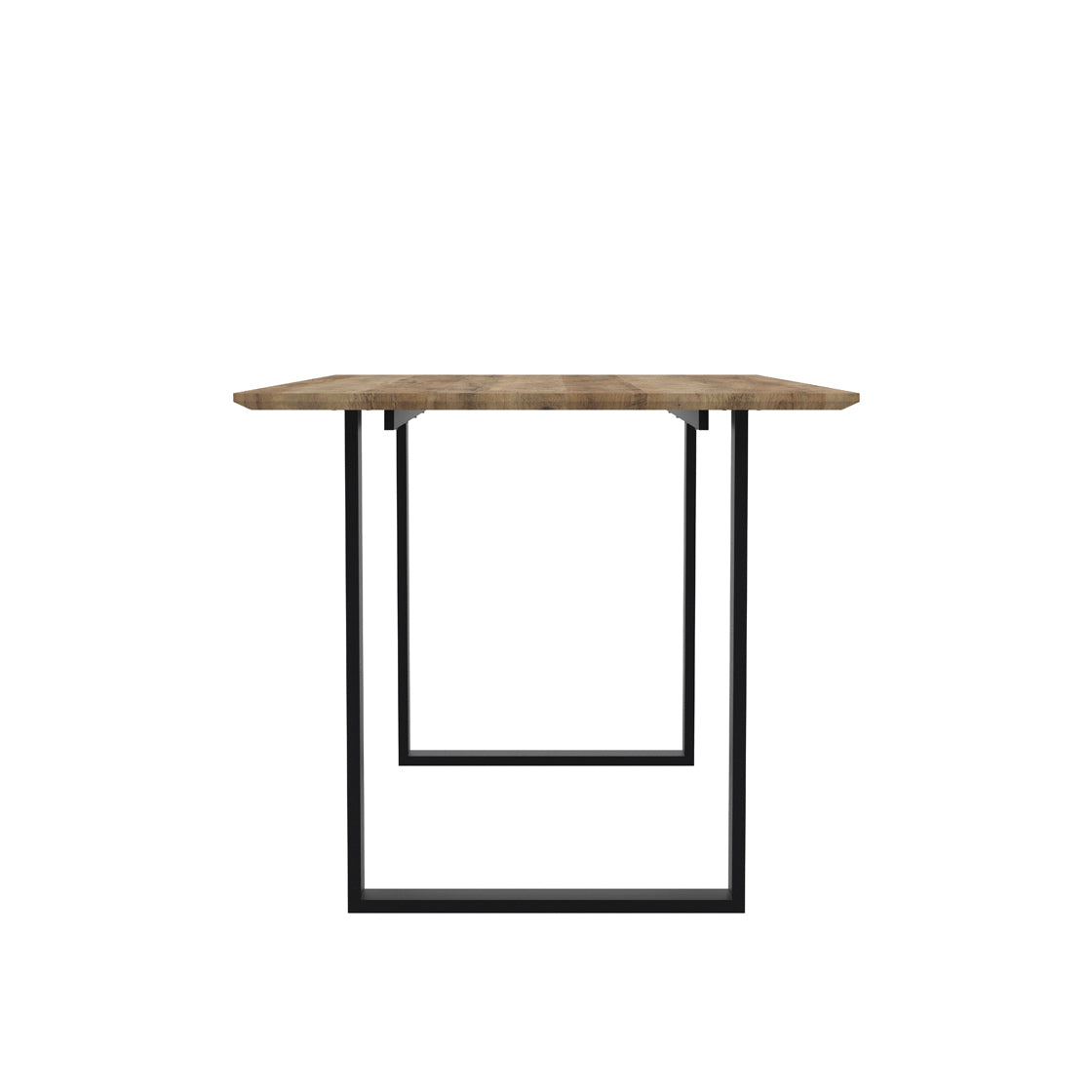 Antibes Black Dining Table 4 Carlo Black Chairs with Arms