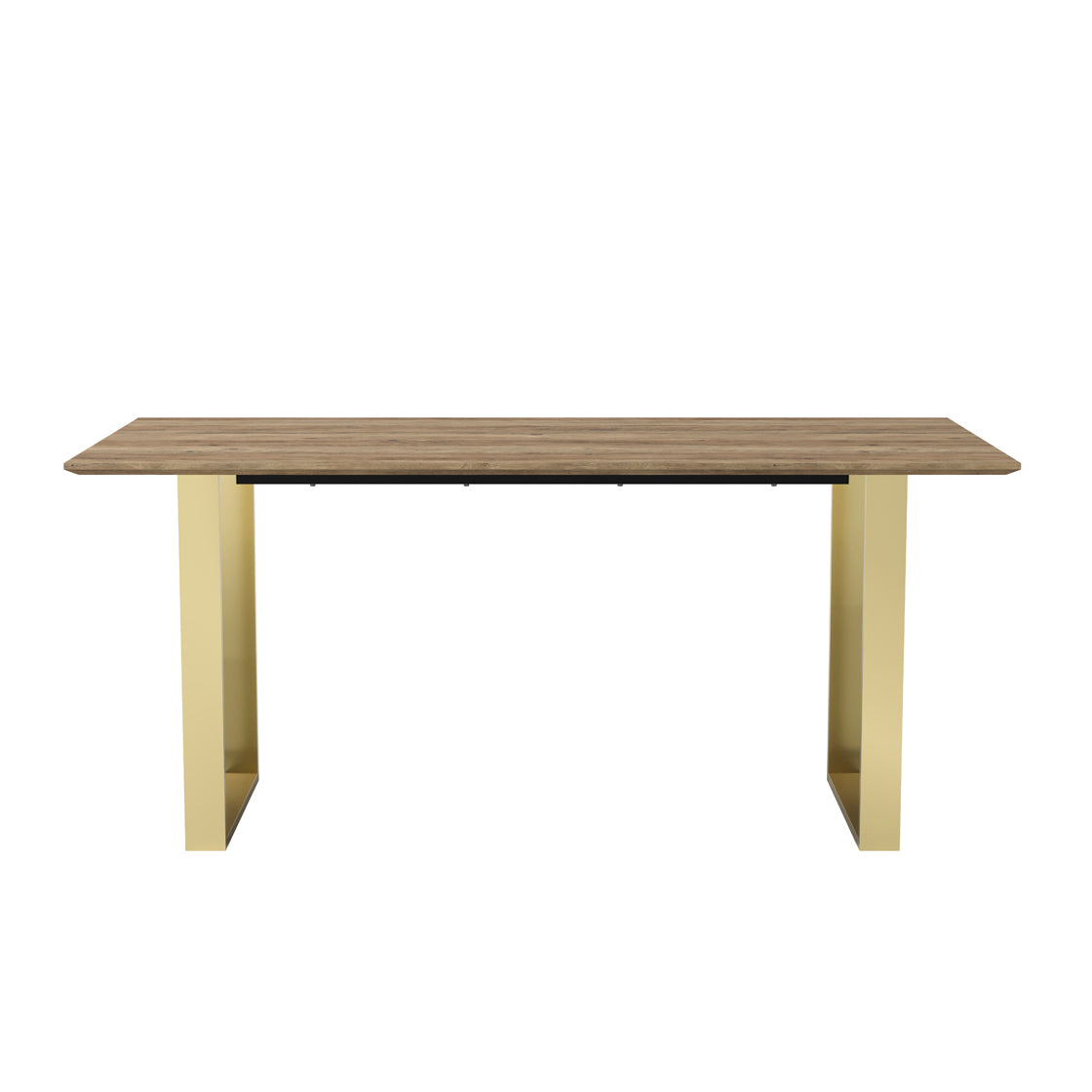 Antibes Gold Dining Table 4 Carlo Taupe Chairs