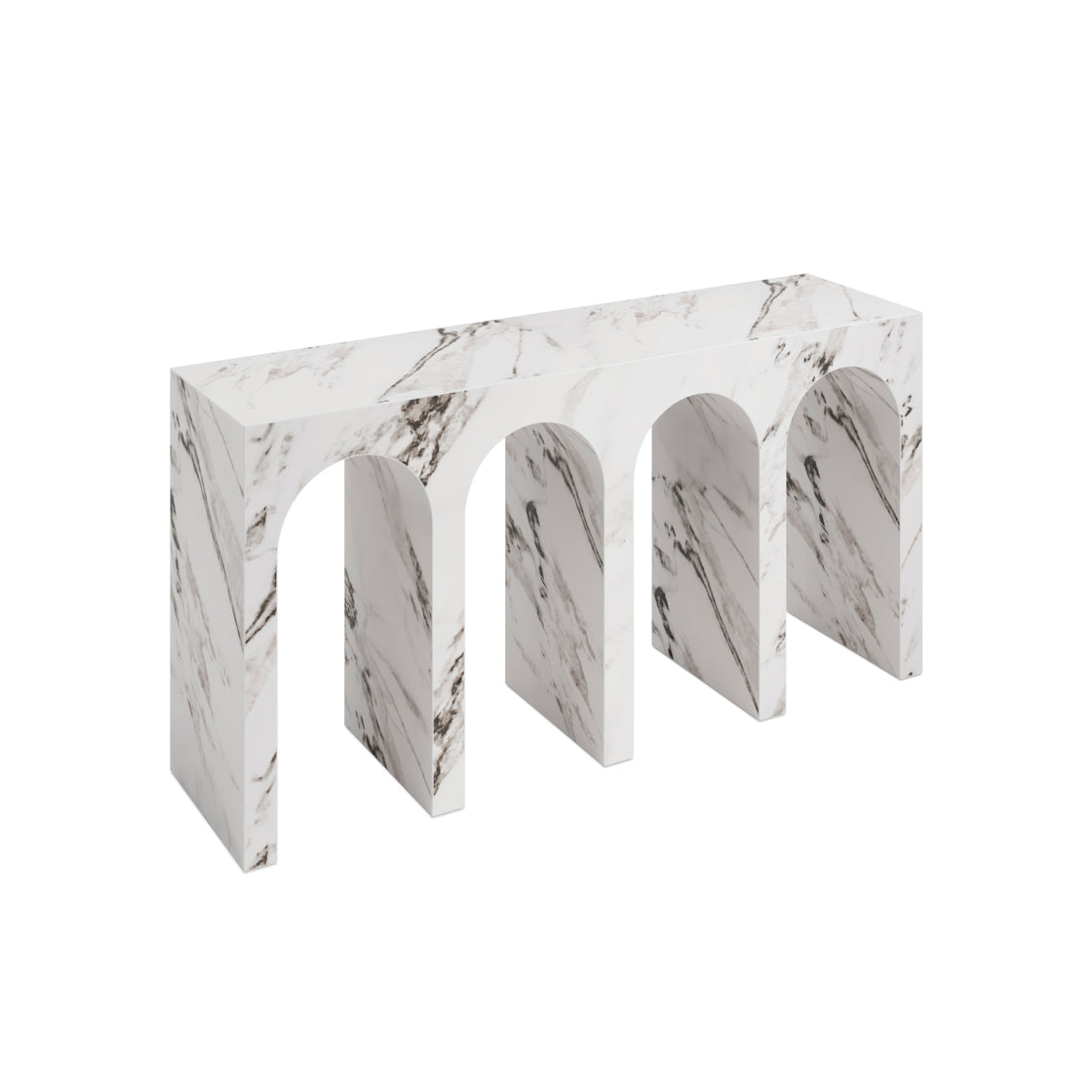Archie Calacatta Console Table