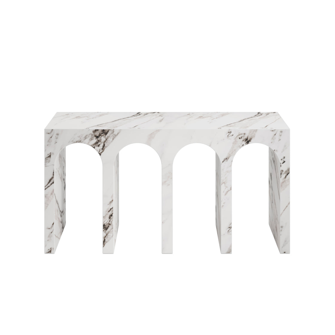 Archie Calacatta Console Table