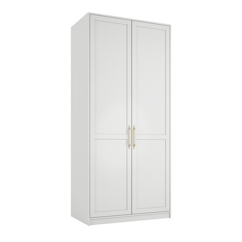 Austen White Double Wardrobe