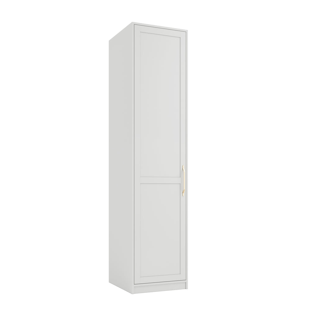 Austen White Single Wardrobe