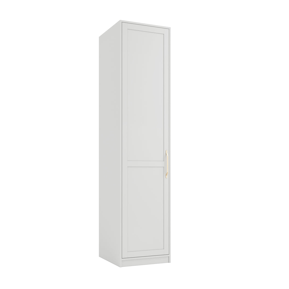Austen White Single Wardrobe