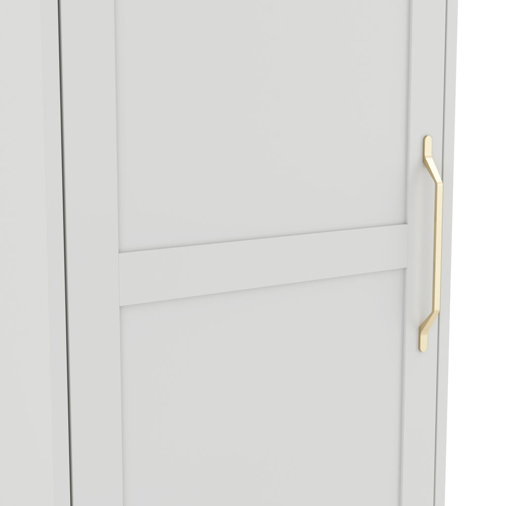 Austen White Single Wardrobe