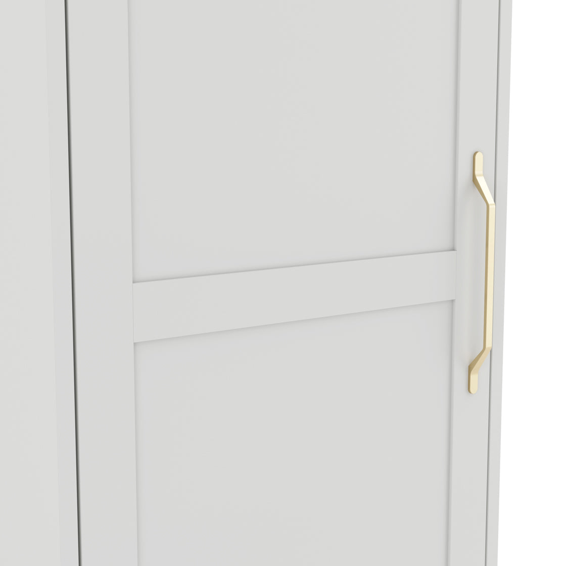Austen White Single Wardrobe