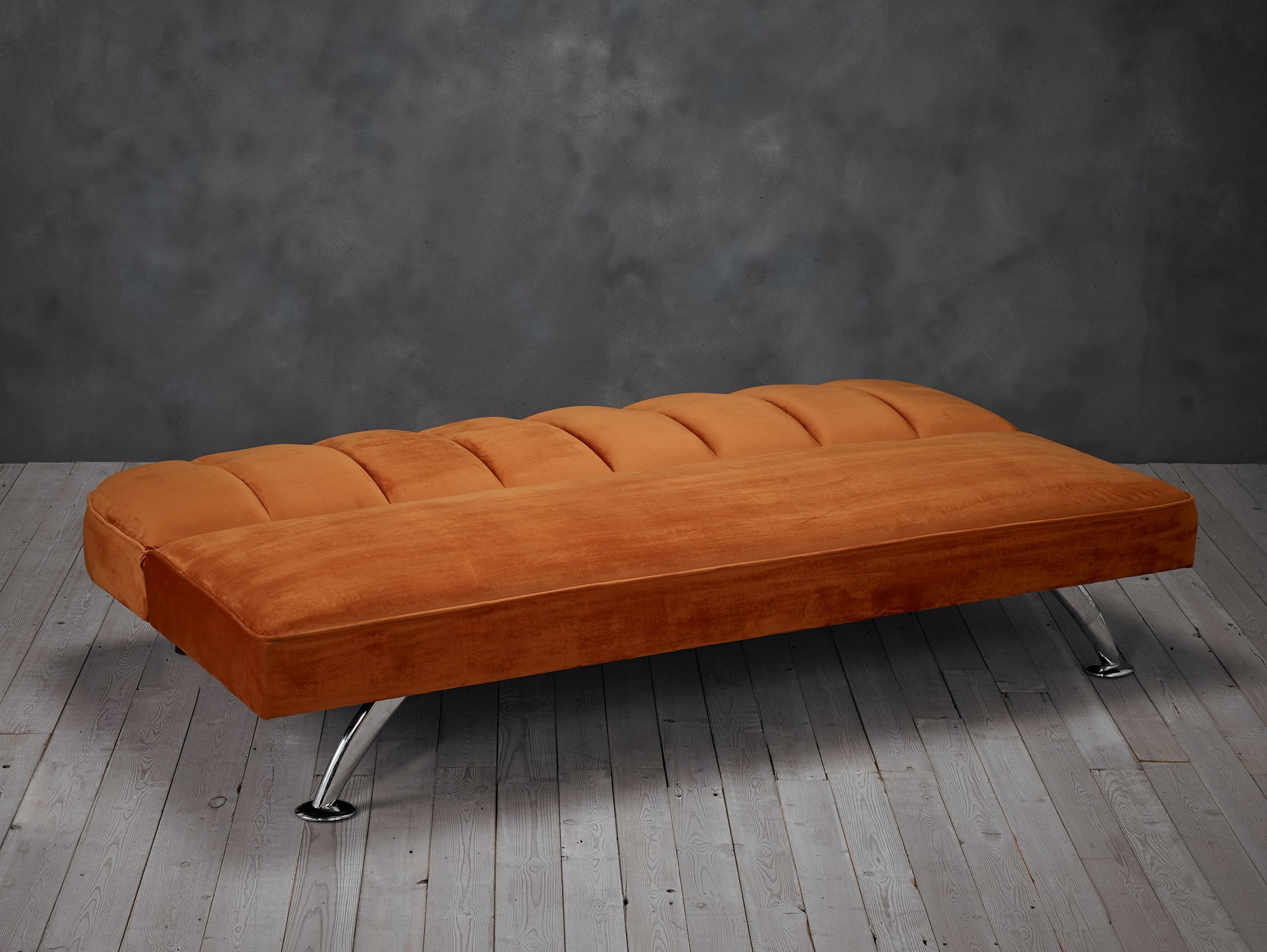 Brighton Orange Sofa Bed
