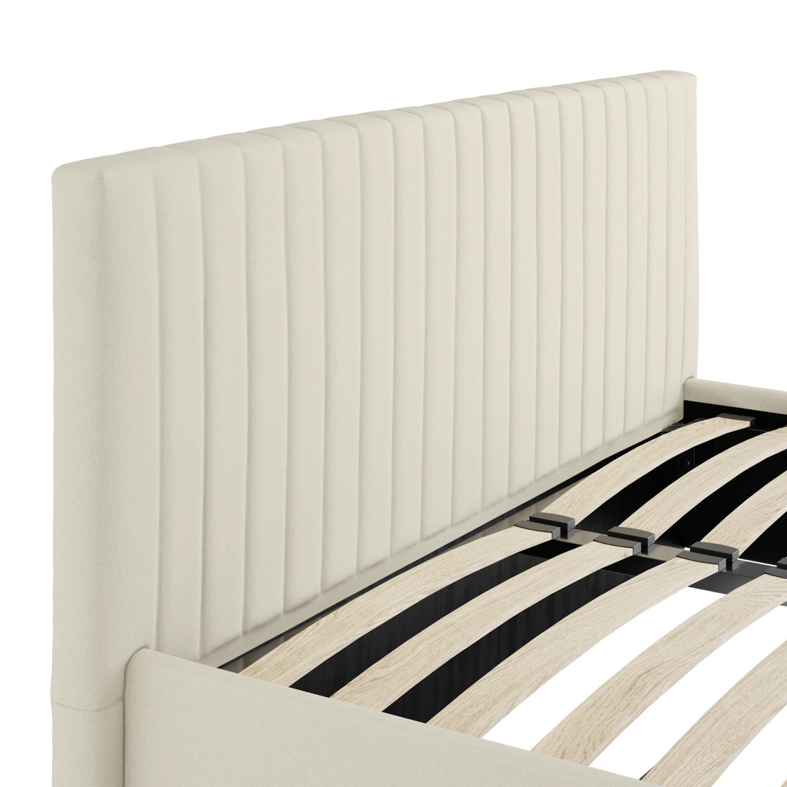 Berlin Milk Double Bed