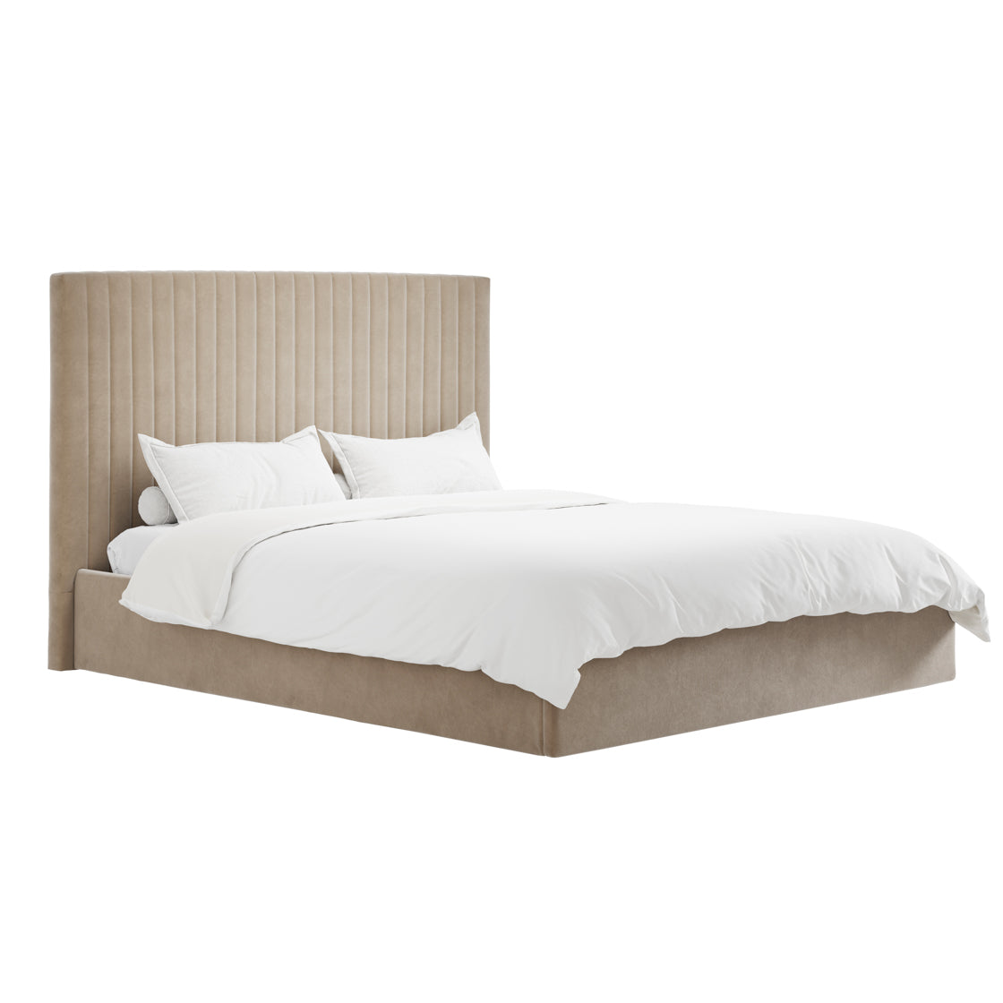 Berlin Beige Super King Bed