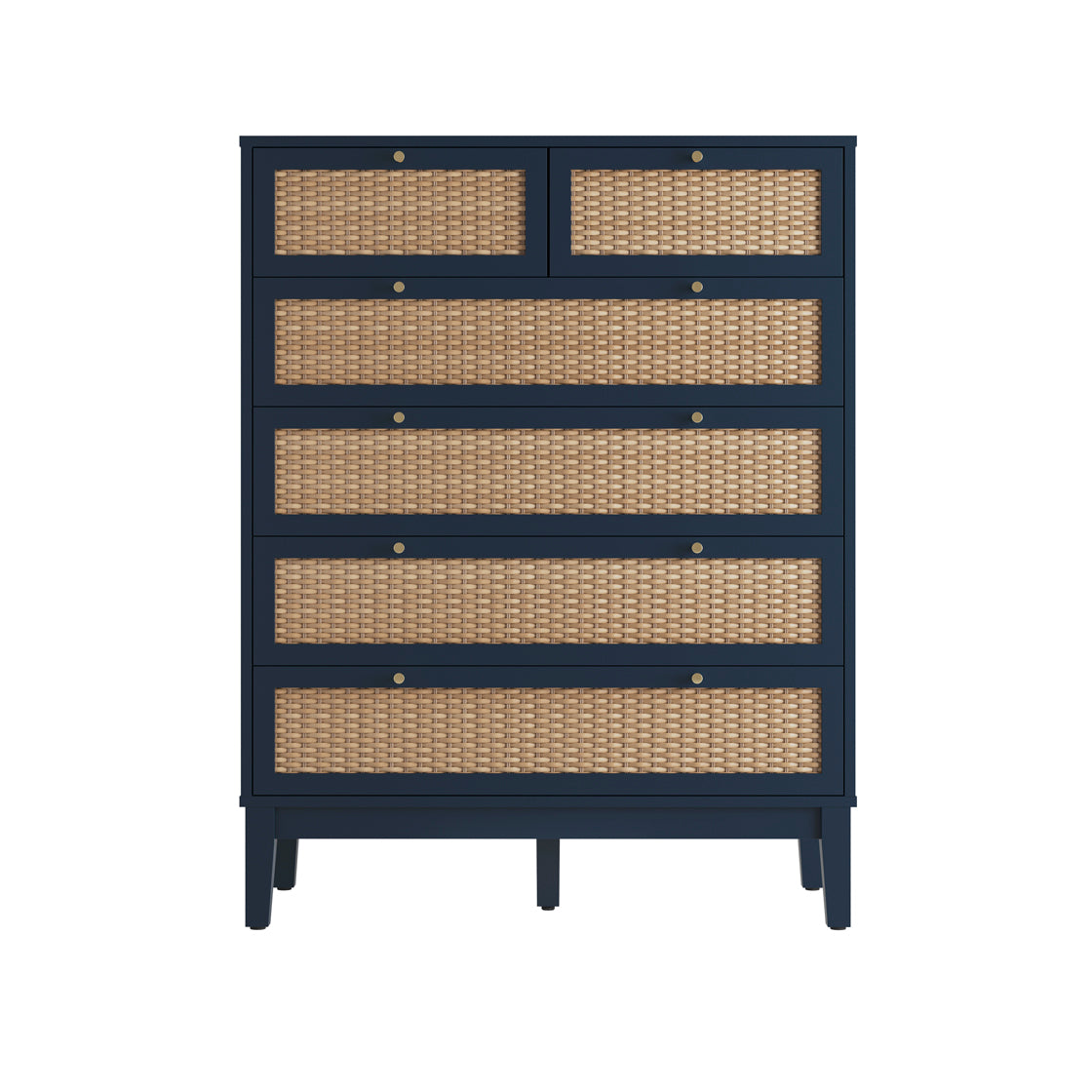 Bordeaux Berlin Blue Chest of Drawers