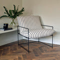 Brook Chalk Stripe Chair