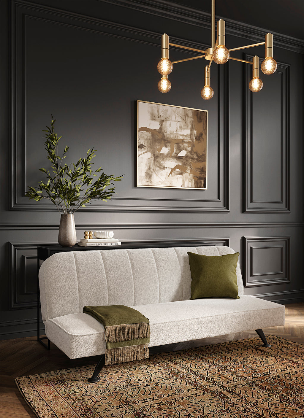 Burlington Ivory Sofa Bed