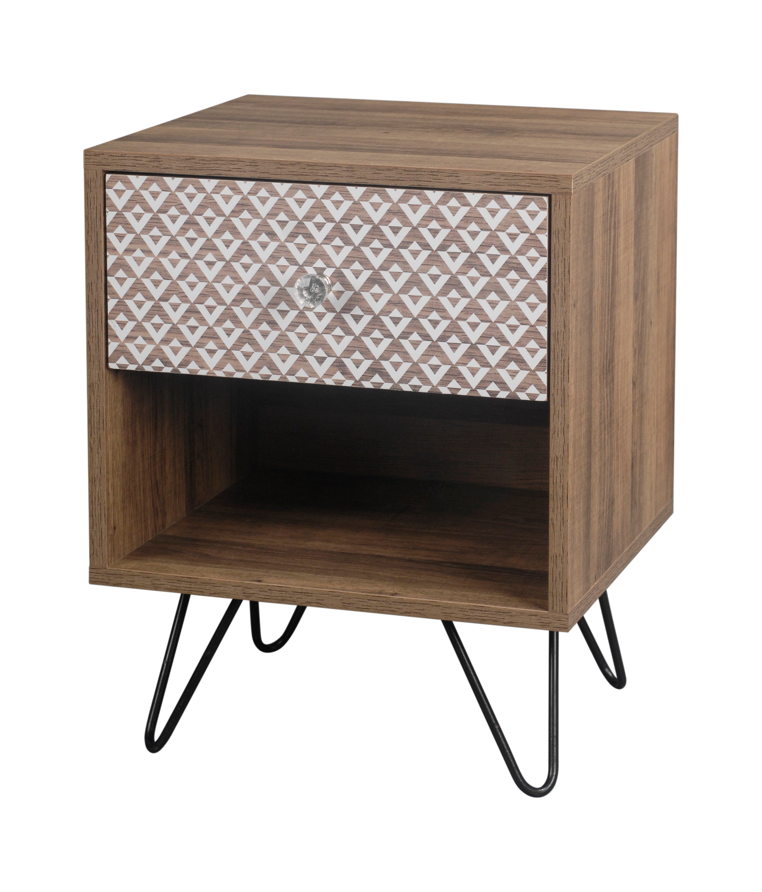 Casablanca Dark Oak Side Table