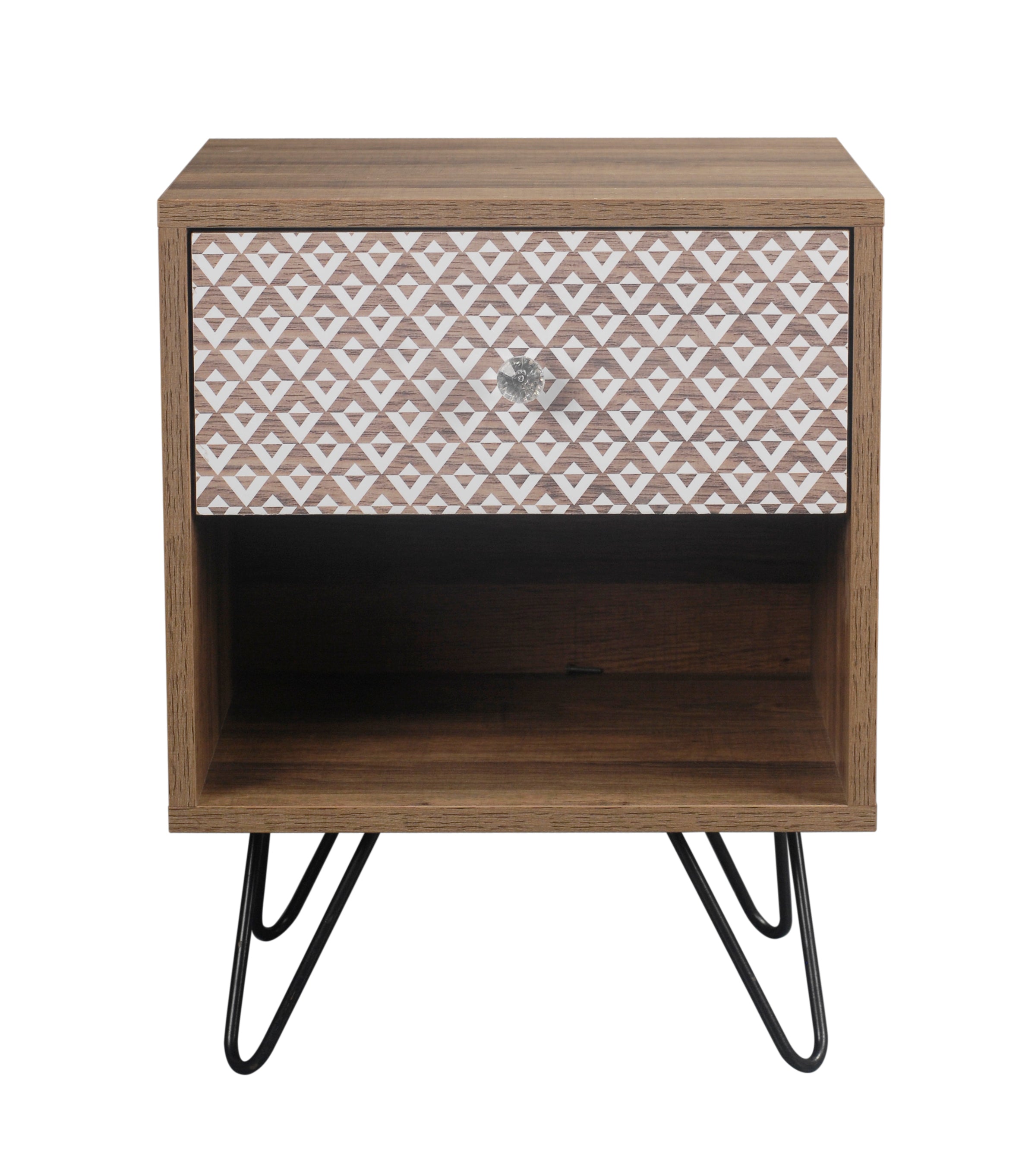 Casablanca Dark Oak Side Table