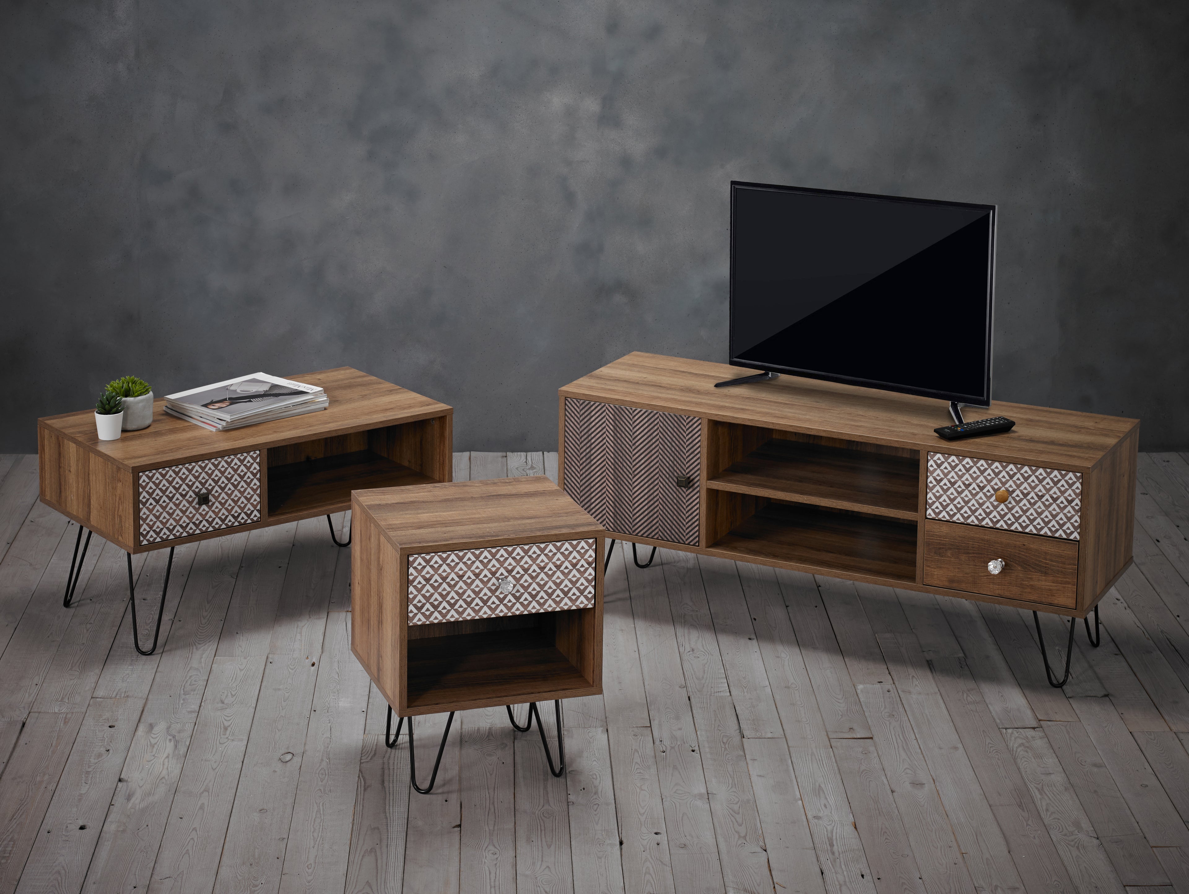 Casablanca Dark Oak TV Media Unit