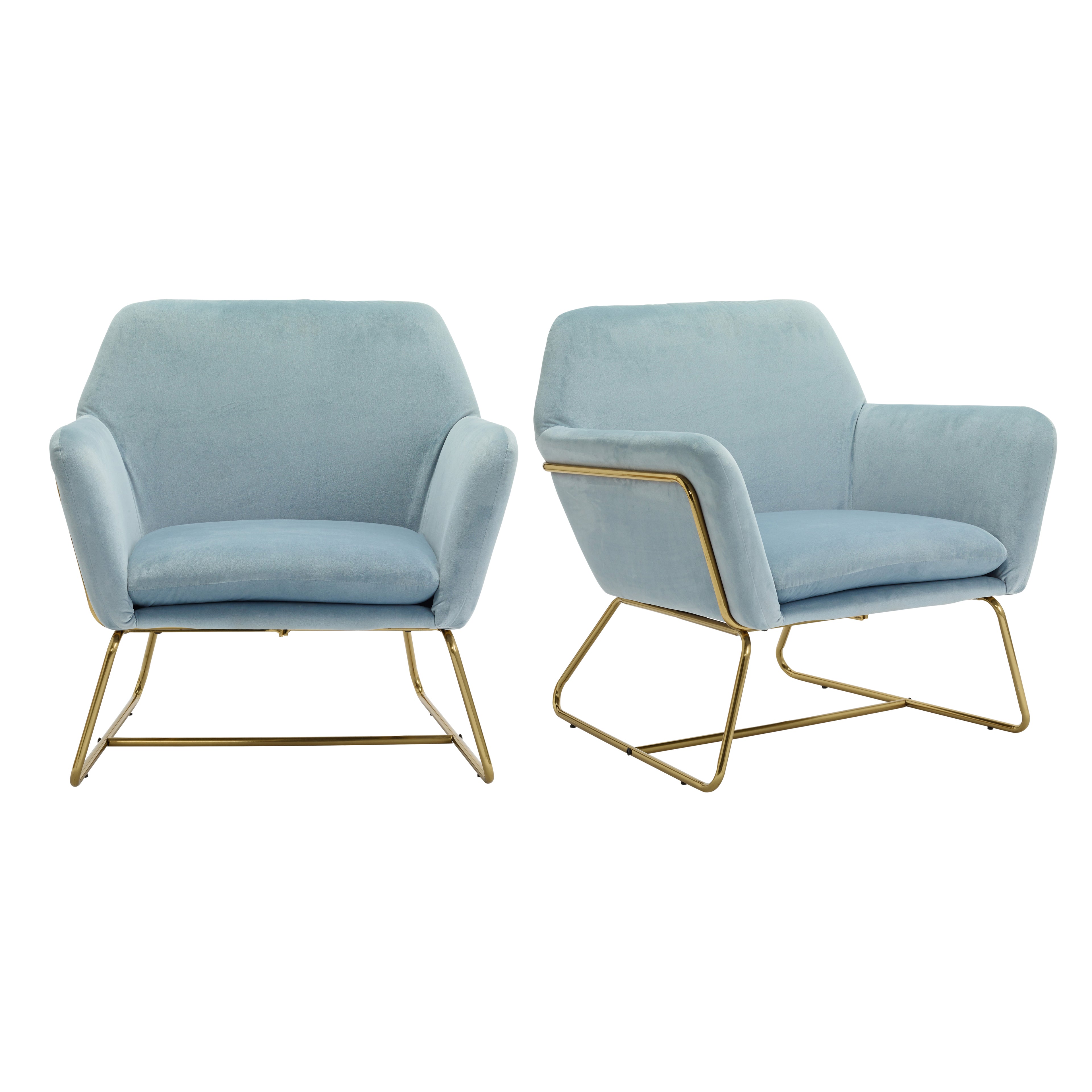 Charles Sky Blue Chair