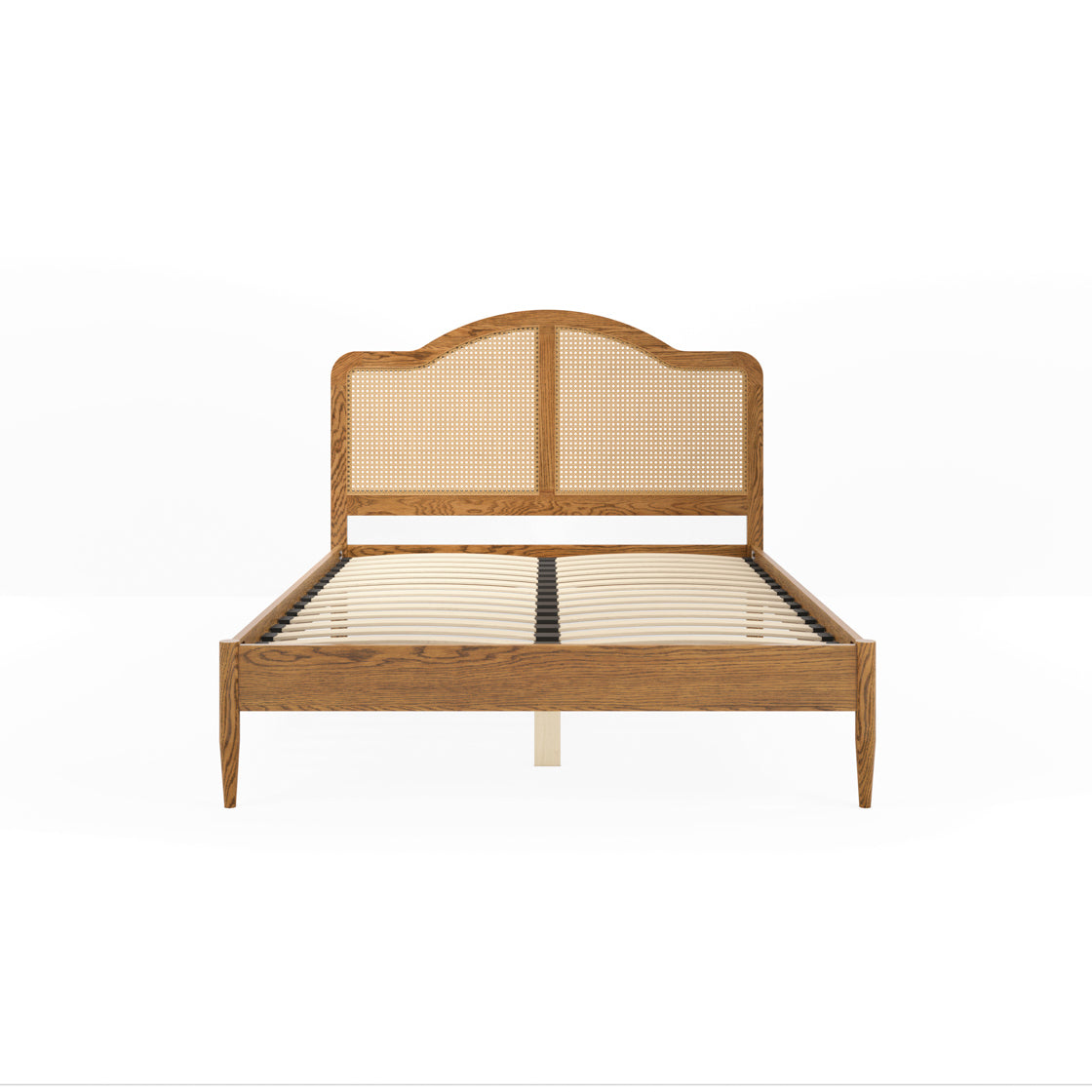Claude Smoked Double Bed