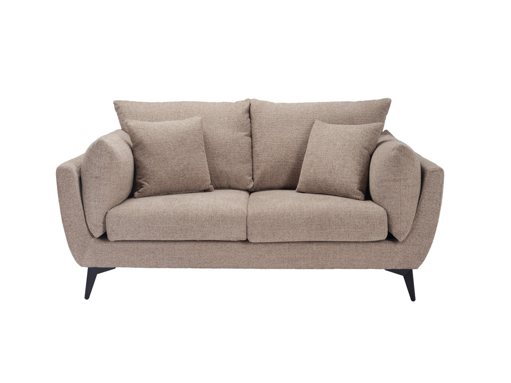 Carter Taupe 2 Seater Sofa