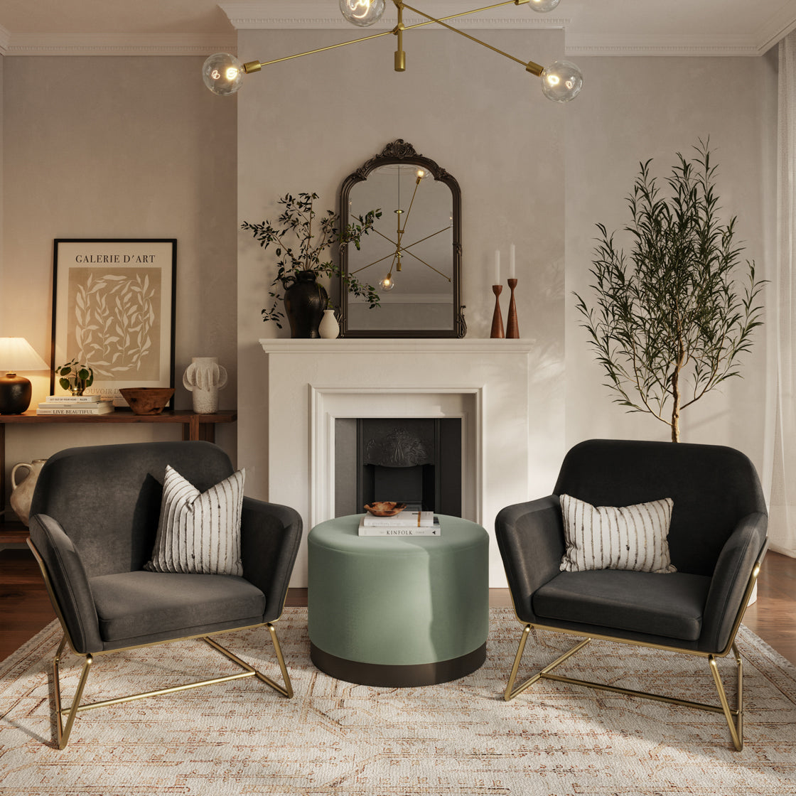 Charles Black Chair
