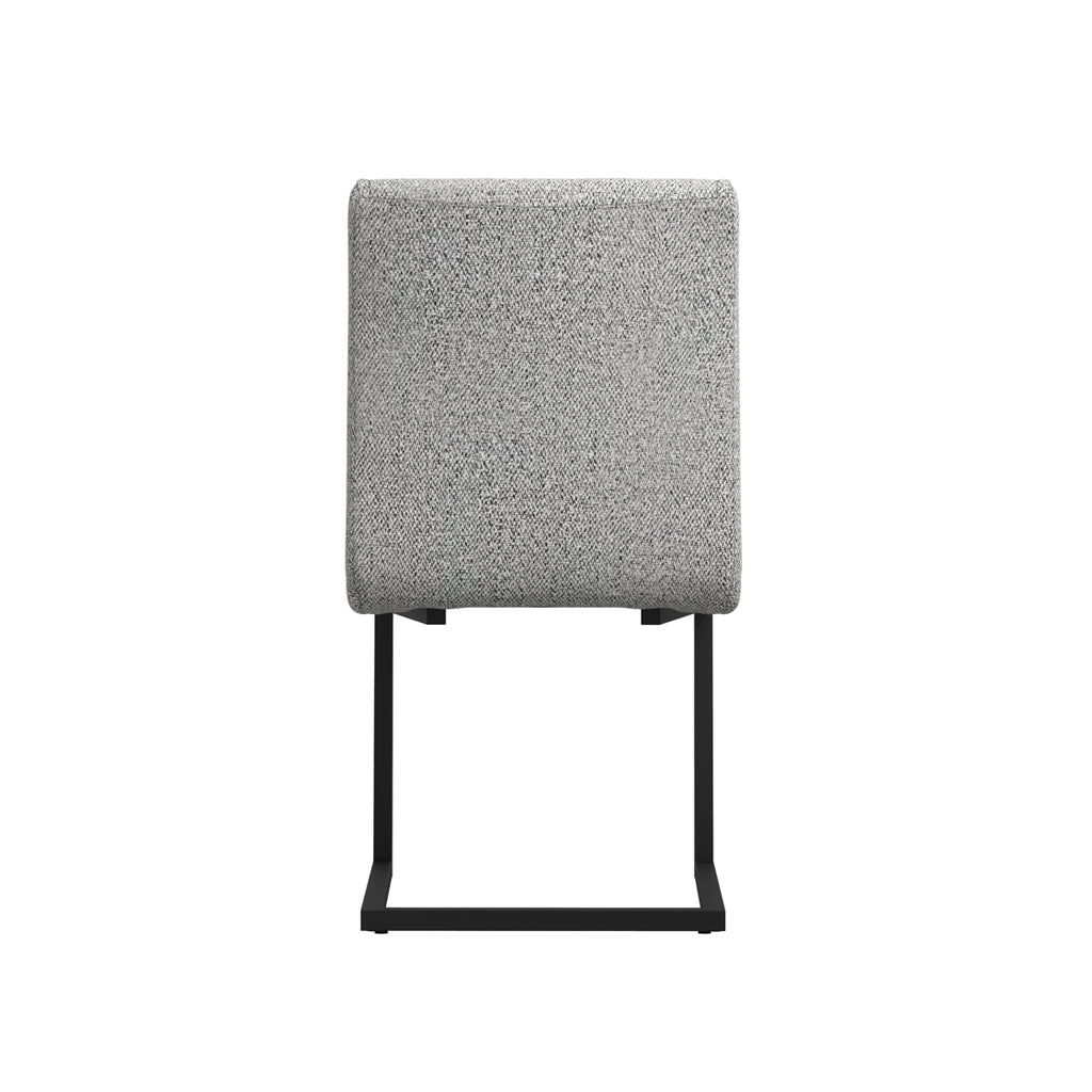 Cleaver Smoked Pearl and Black Dining Chairs