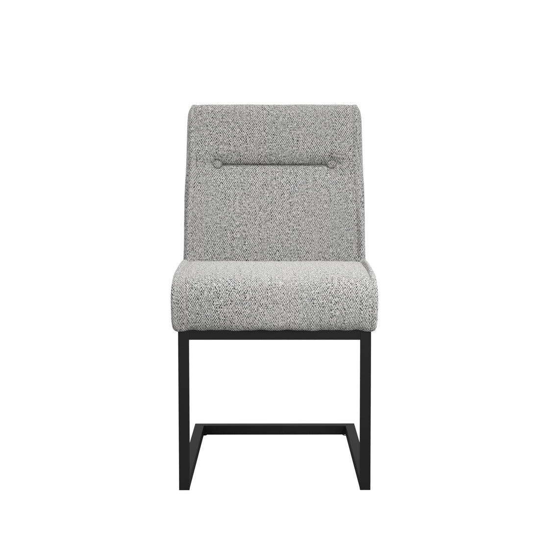 Cleaver Smoked Pearl and Black Dining Chairs