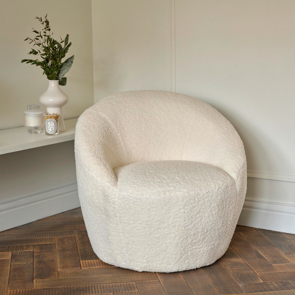 Cocoon White Chair