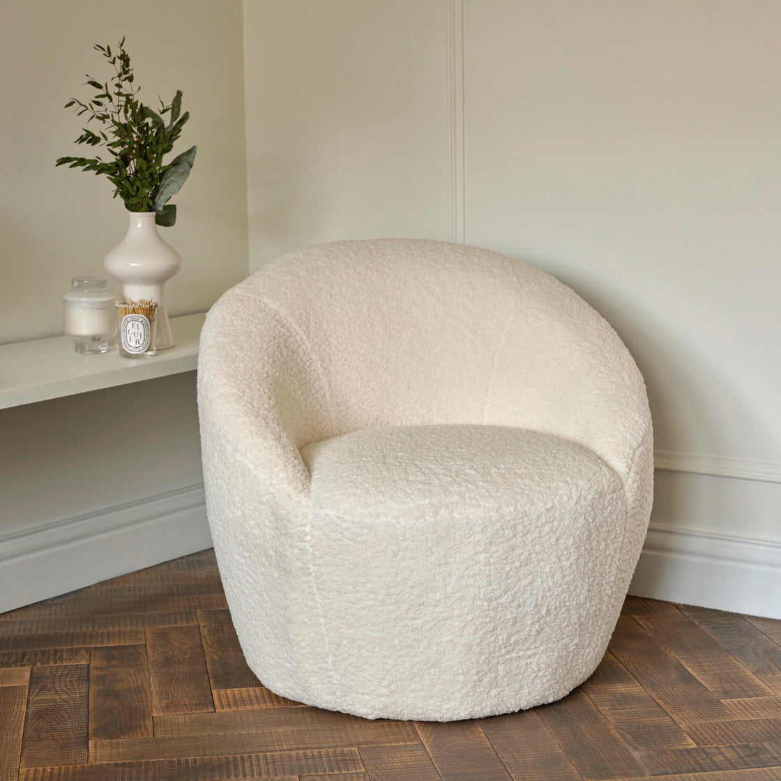 Cocoon White Chair