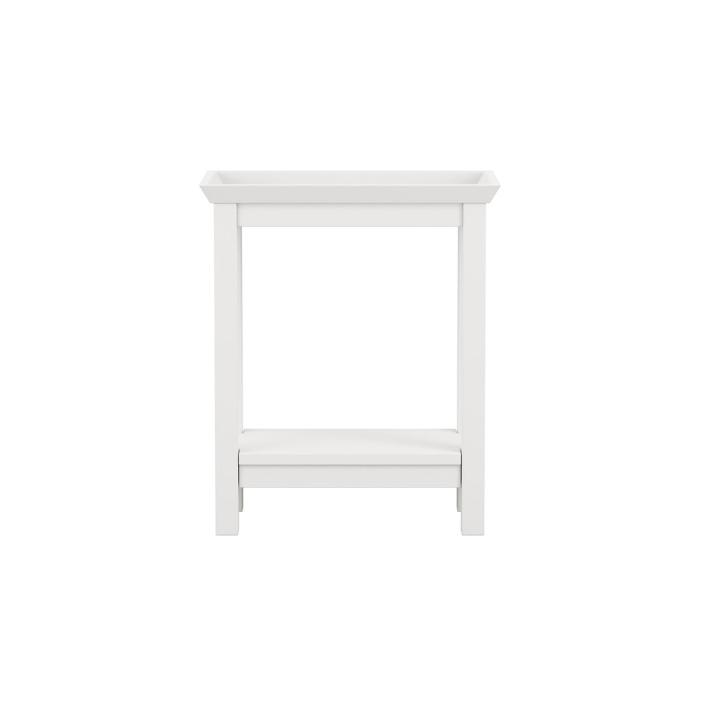 Cote White Side Table