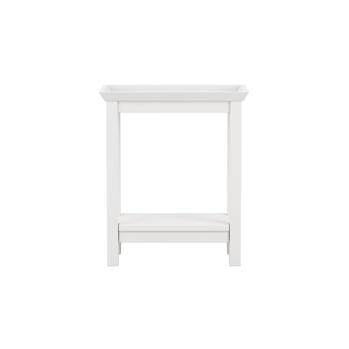 Cote White Side Table