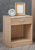 Delta Oak Bedside Cabinet