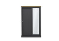 Devon Charcoal Double Sliding Wardrobe