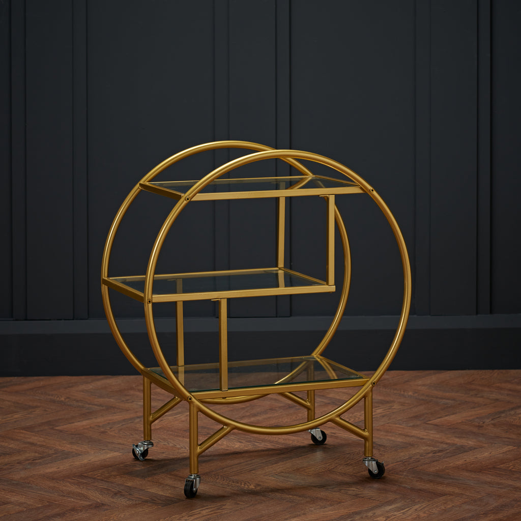 Dixie Gold Drinks Trolley