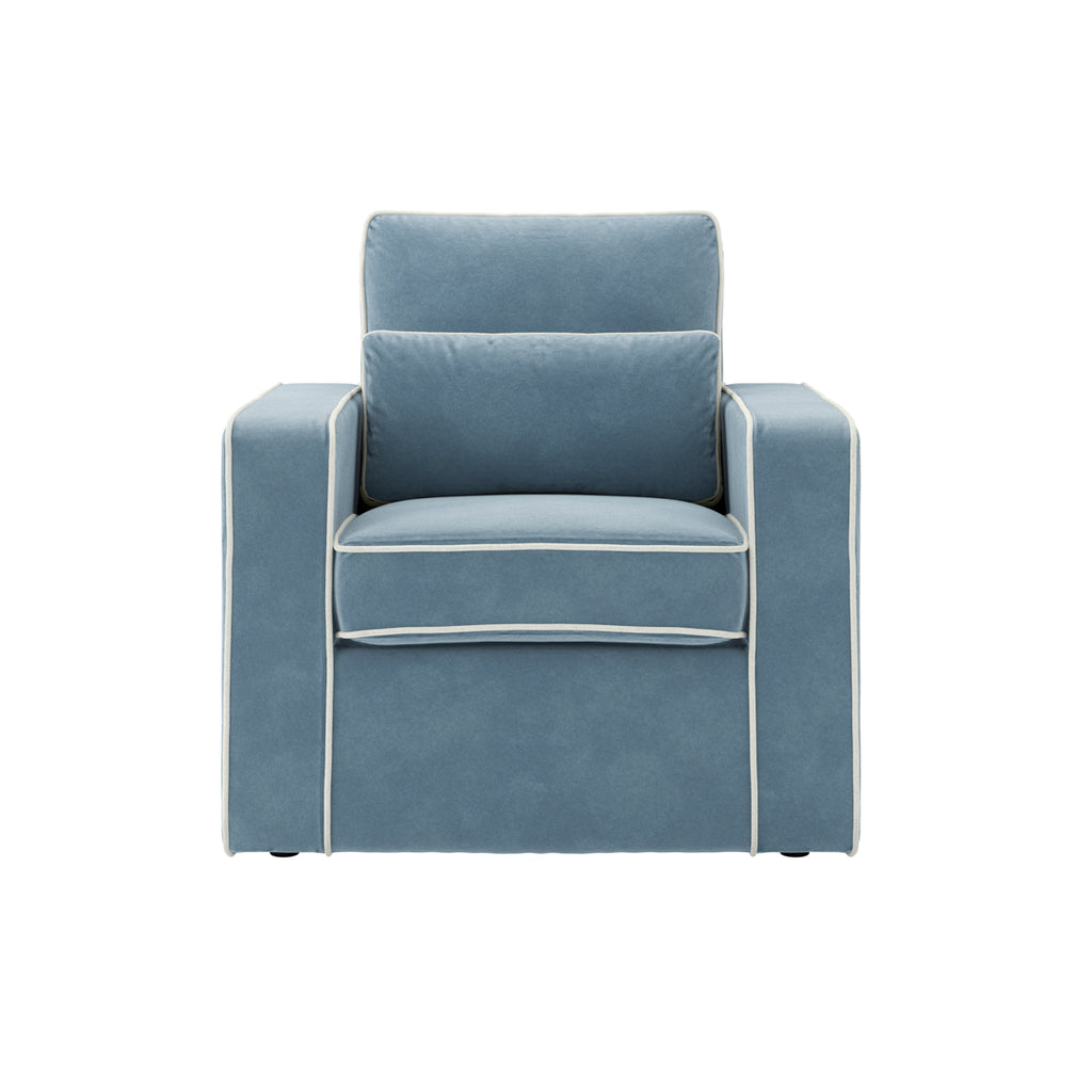 Diego Ice Blue Chair