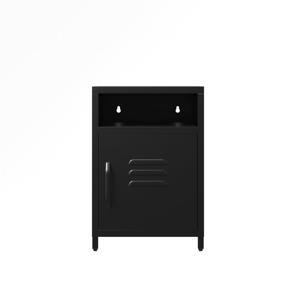 Dillon Black Bedside Cabinet