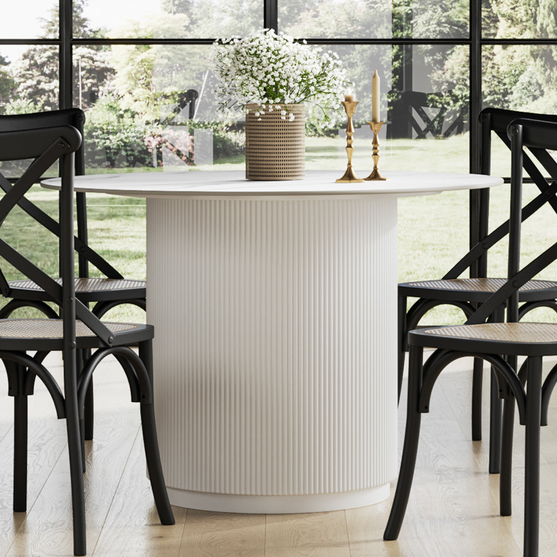 Fuji Sintered Stone Dining Table