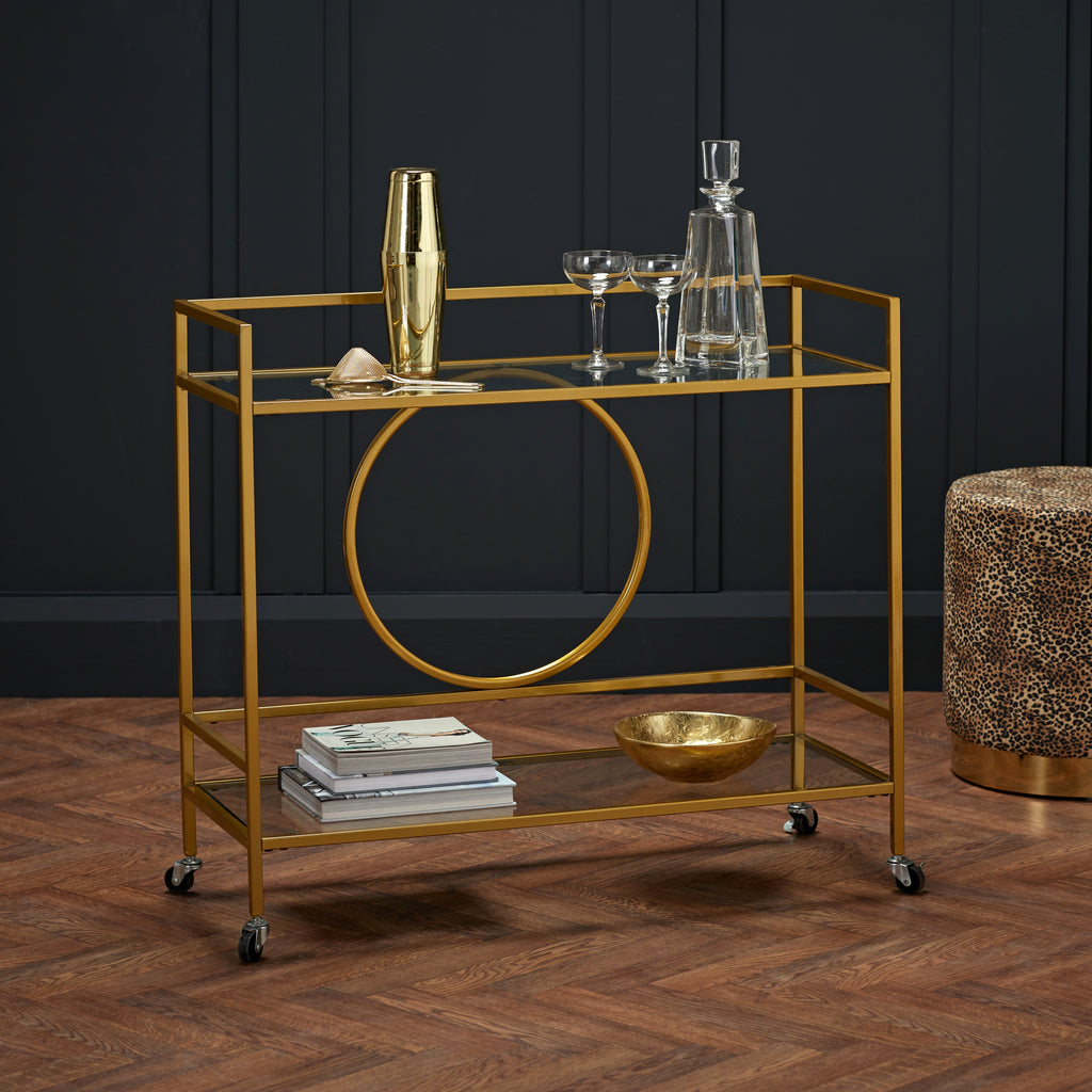 Gatsby Gold Drinks Trolley