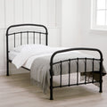 Halston Black Kingsize Bed