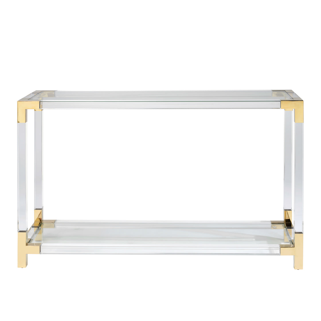 Amangiri Clear Console Table