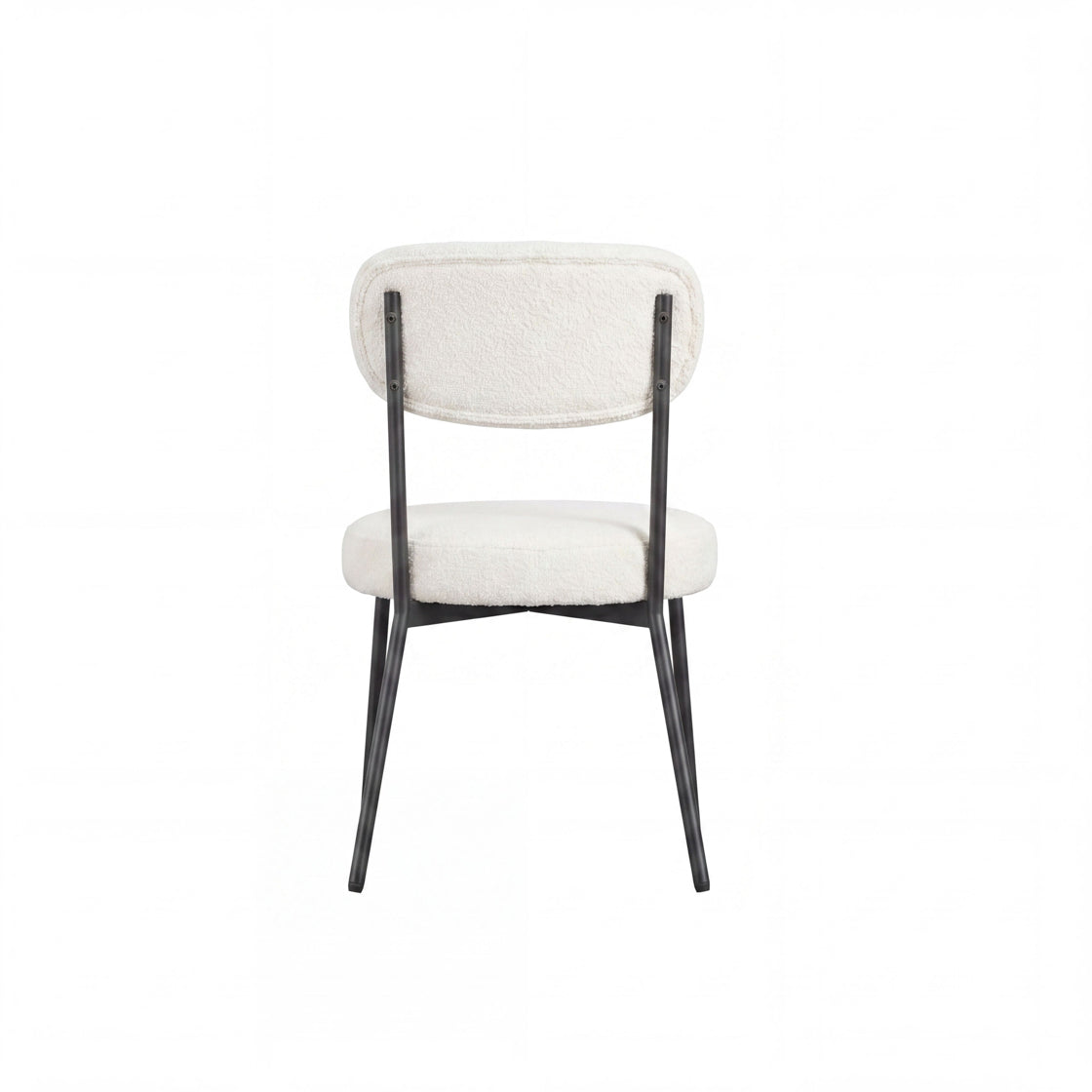 Casa Black Table with Smith Ivory Chairs