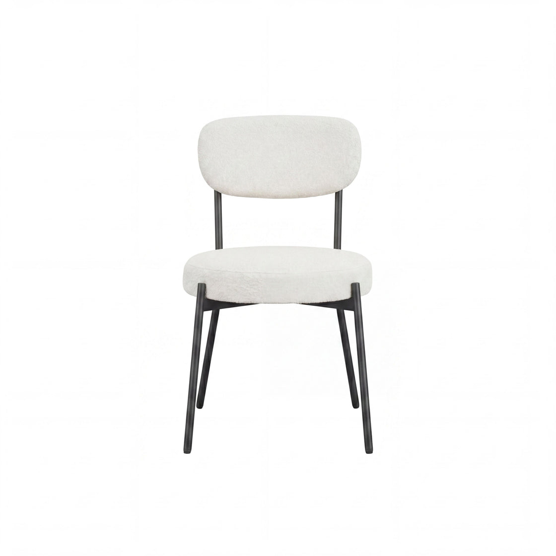 Casa Black Table with Smith Ivory Chairs