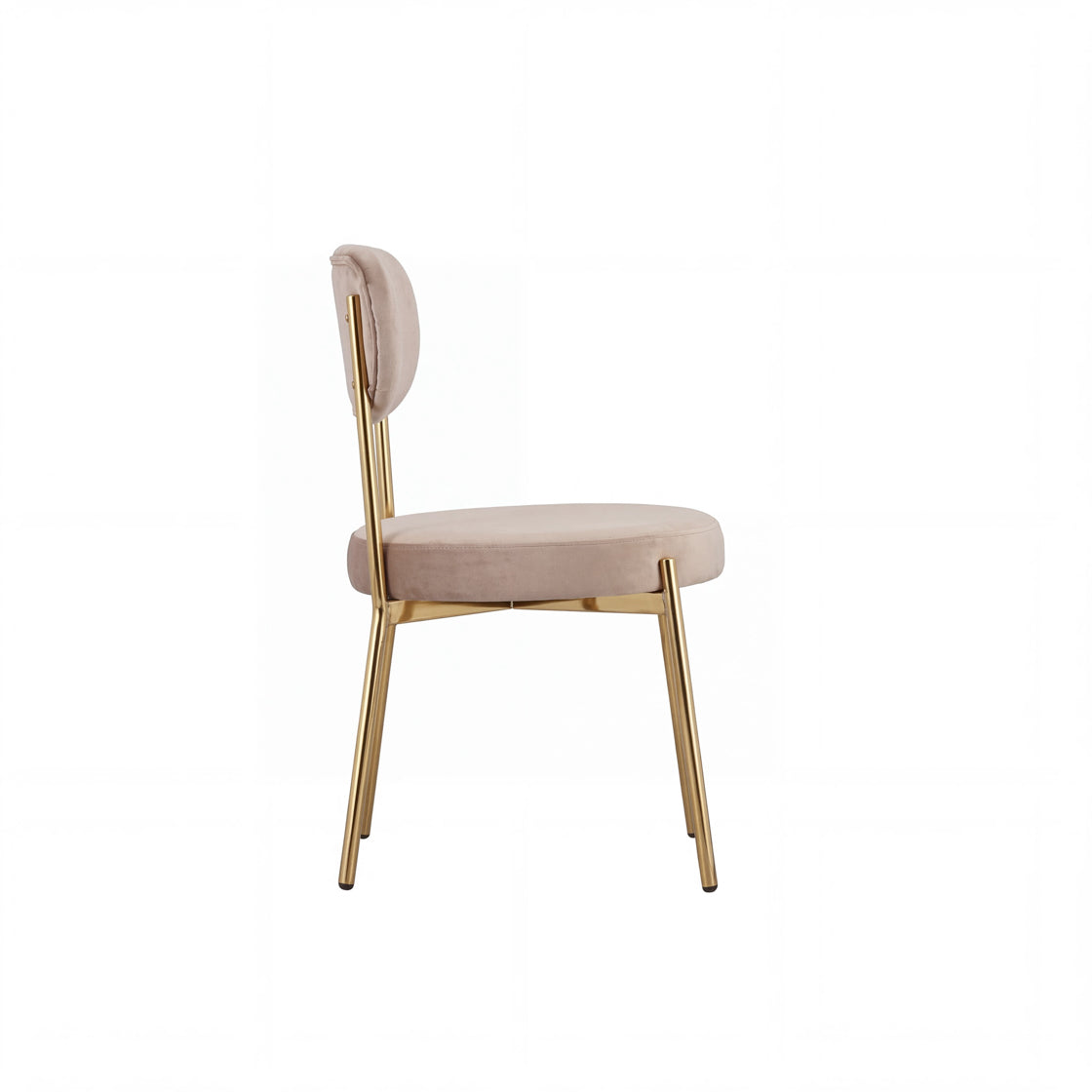 Casa Gold Table with Smith Loaf Chairs