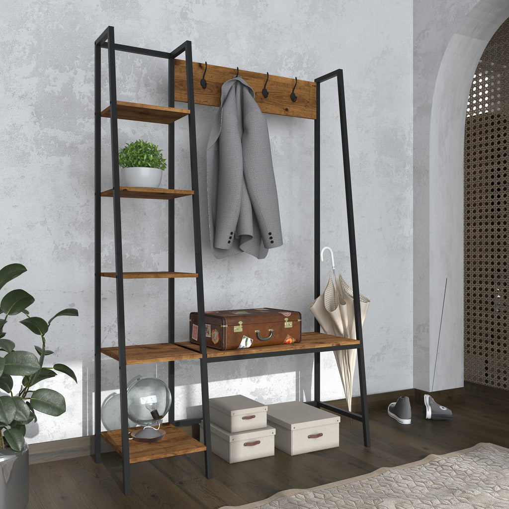 Ealing Mexican Pine Large Hallway Unit